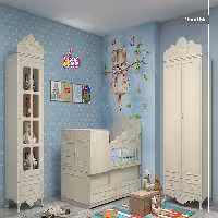 سرویس چوب دومنظوره نوزاد-نوجوان مدل رومانس