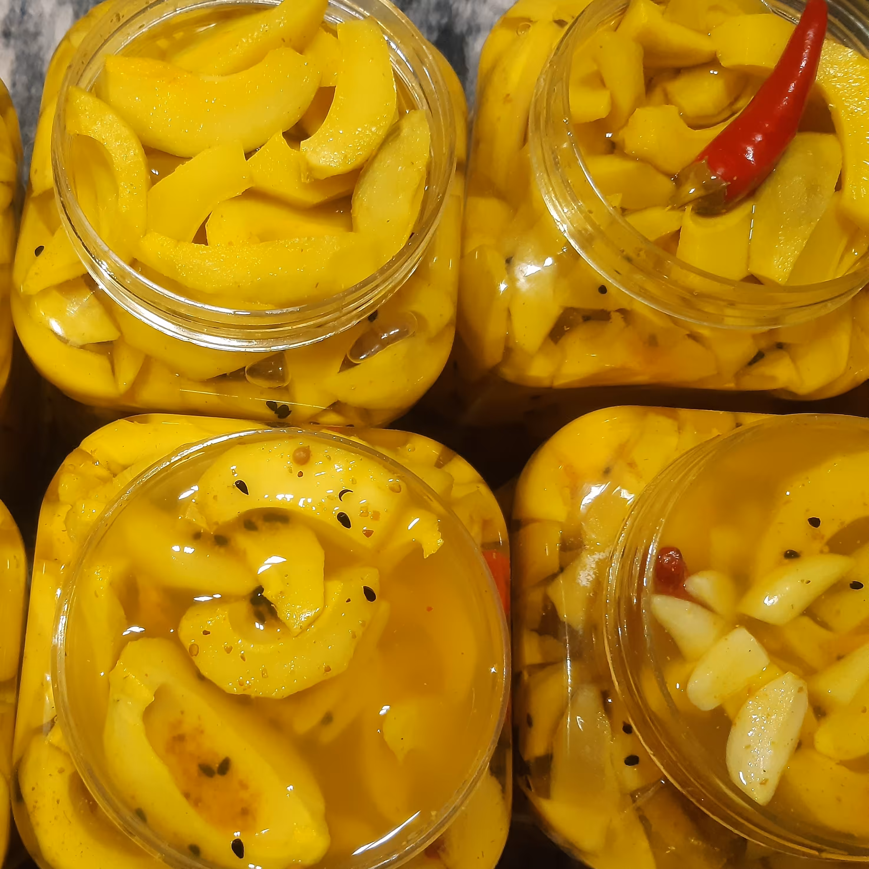 ترشی انبه خانگی 