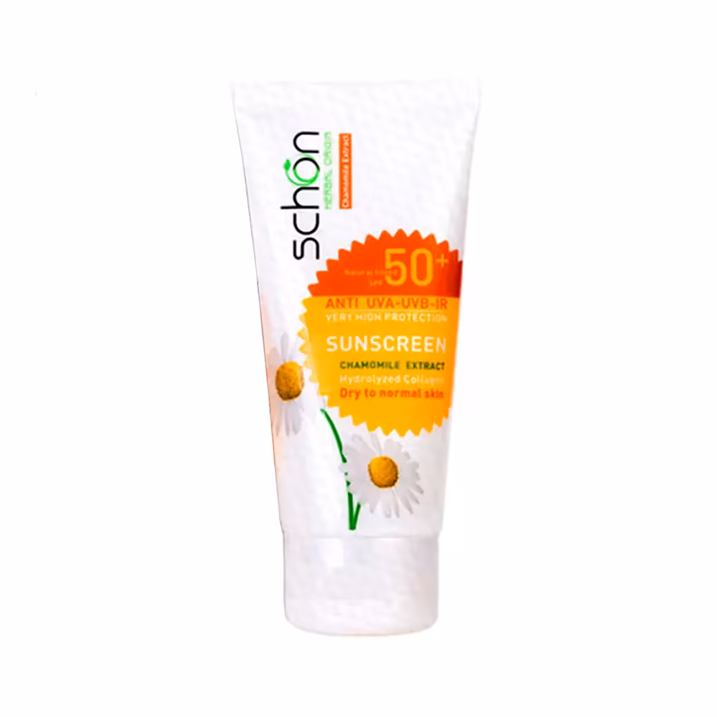کرم ضد آفتاب شون رنگی طبیعی SPF50 حجم 50 میل