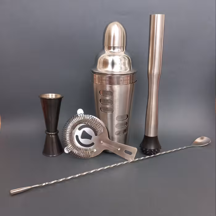 ست شیکر فرمولدار بارسرد 5تیکه شیکر فرمولدار استرینر جیجر  مادلر تالسپون 