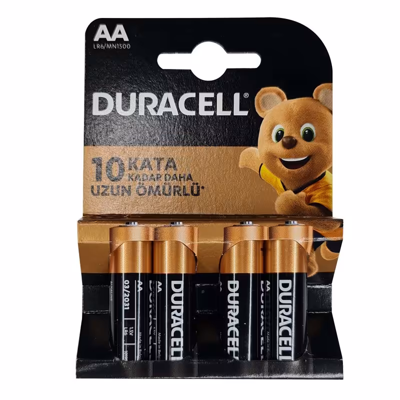 باتری قلمی دوراسل مدل Belgium-15KATA بسته چهار عددی