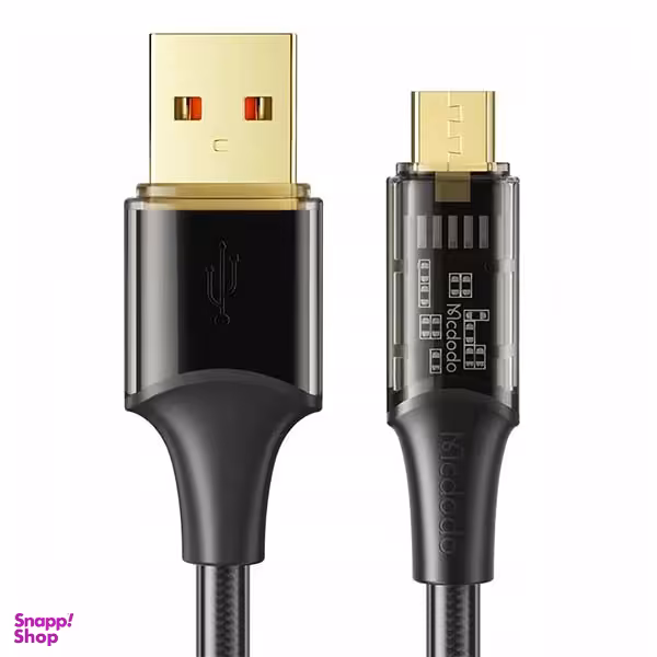کابل تبدیل USB به microUSB مک دودو مدل Transparent طول 1.2 متر