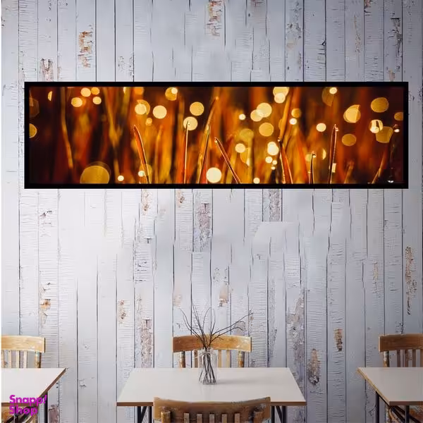 تابلو بکلیت طرح منظره گندمزار مدل کشیده B-7609