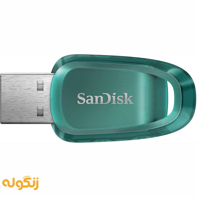 فلش مموری سن دیسک مدل SanDisk Ultra Eco USB 3.2 Flash Drive با ظرفیت 512GB - زنگوله