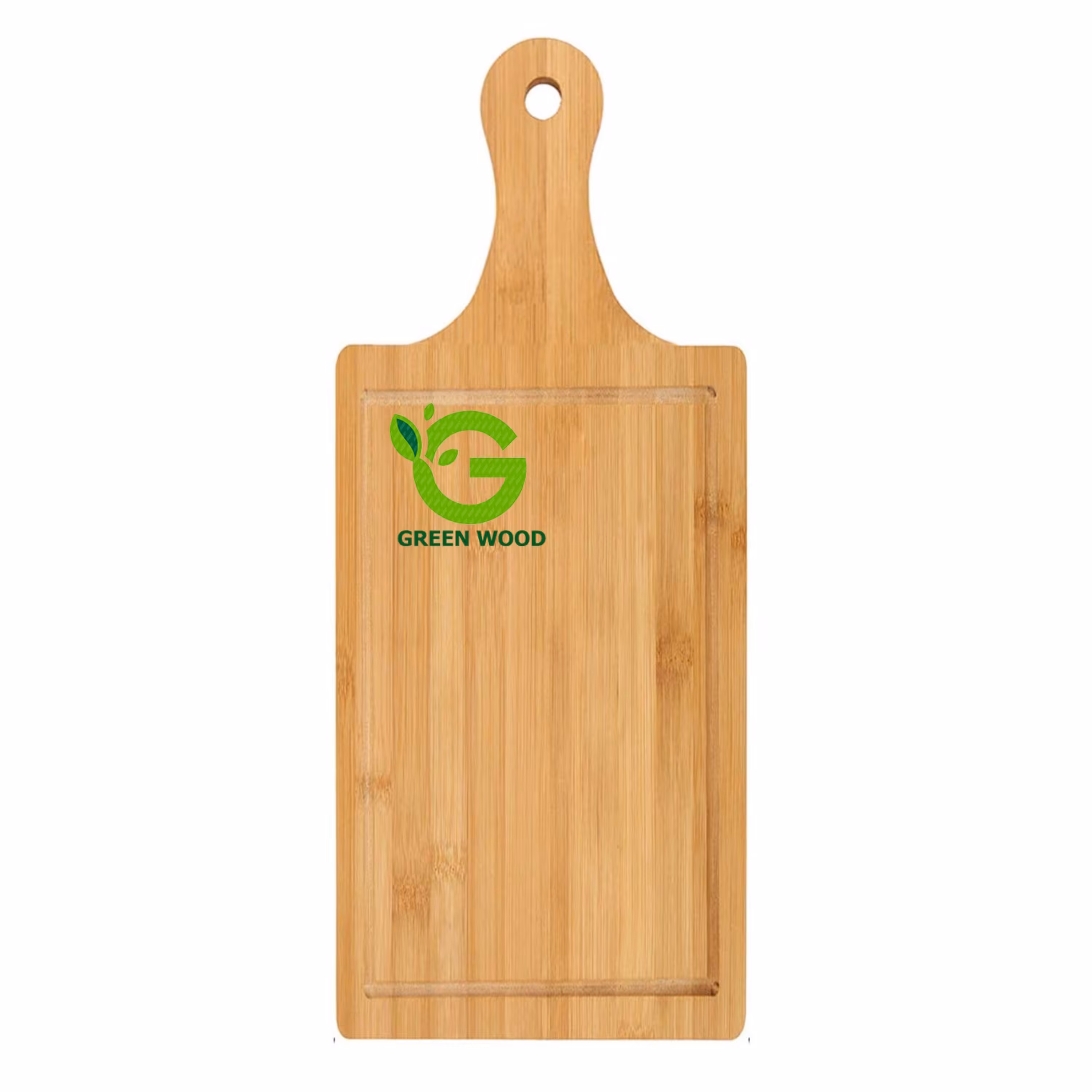 تخته سرو راکتی پیتزا چوبی بامبو L49 کد Gw140301001