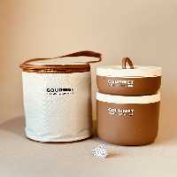 ظرف غذا داخل پلاستیک کیف دار GOURMET کد001957