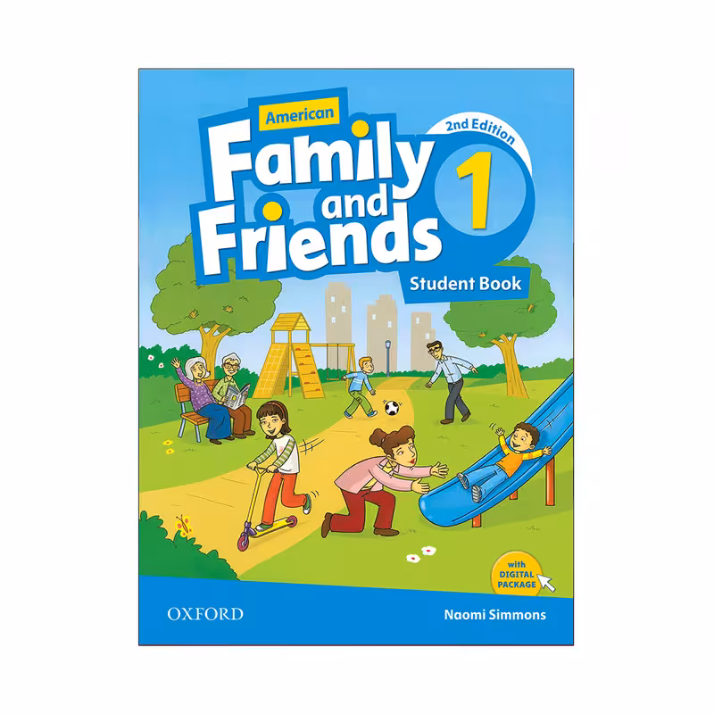 کتاب American Family and Friends 1 Second Edition اثر Naomi Simmons انتشارات Oxford