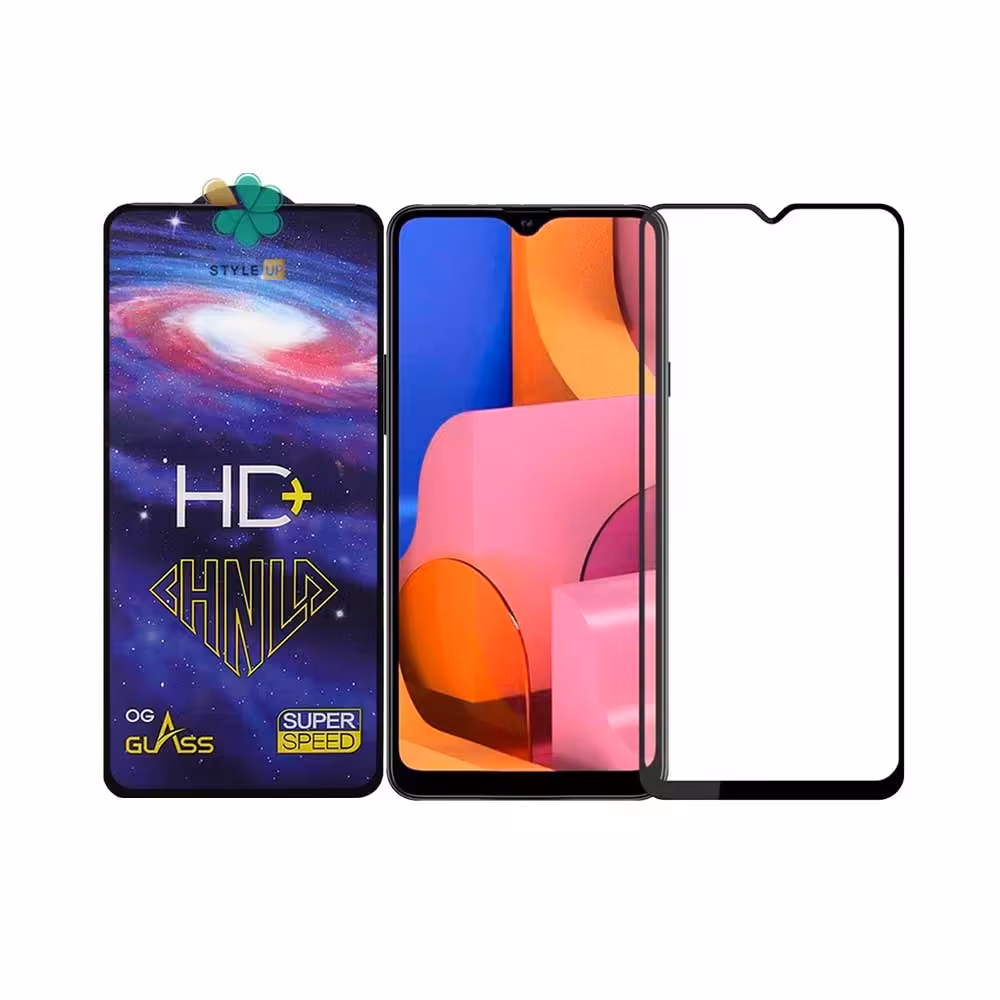 گلس فول گوشی سامسونگ Samsung Galaxy A20s مدل HD Plus