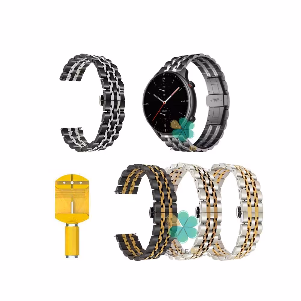 بند استیل ساعت شیائومی Xiaomi Amazfit GTR 2 مدل Rolex