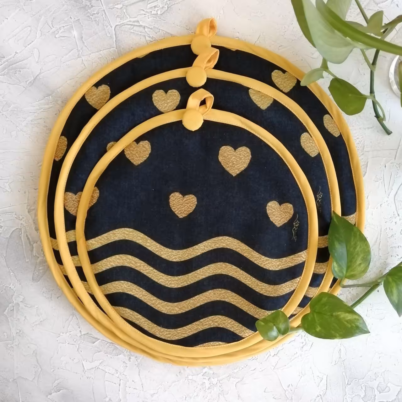 دمکنی مخمل نسوز مدل شارلین طرح 23