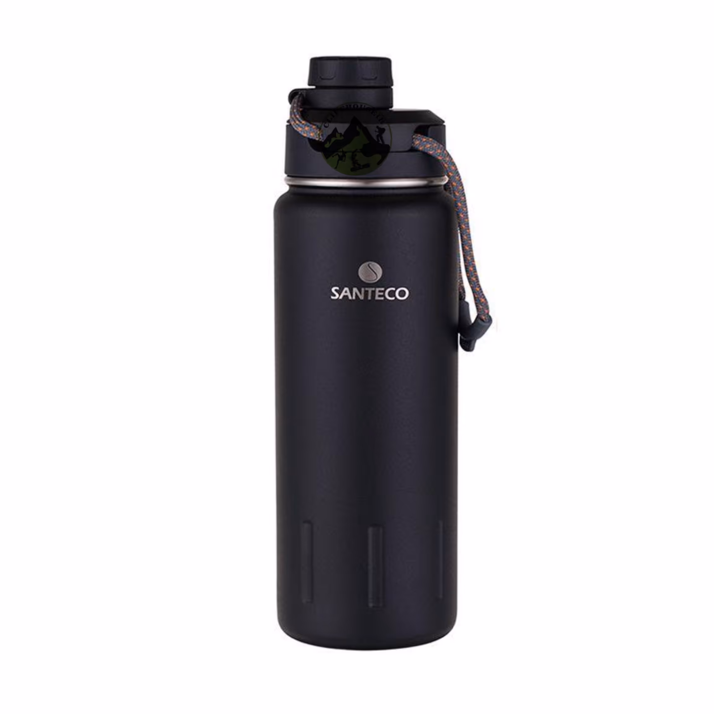 فلاسک سرد و گرم سانتکو مدل K2 رنگ مشکی