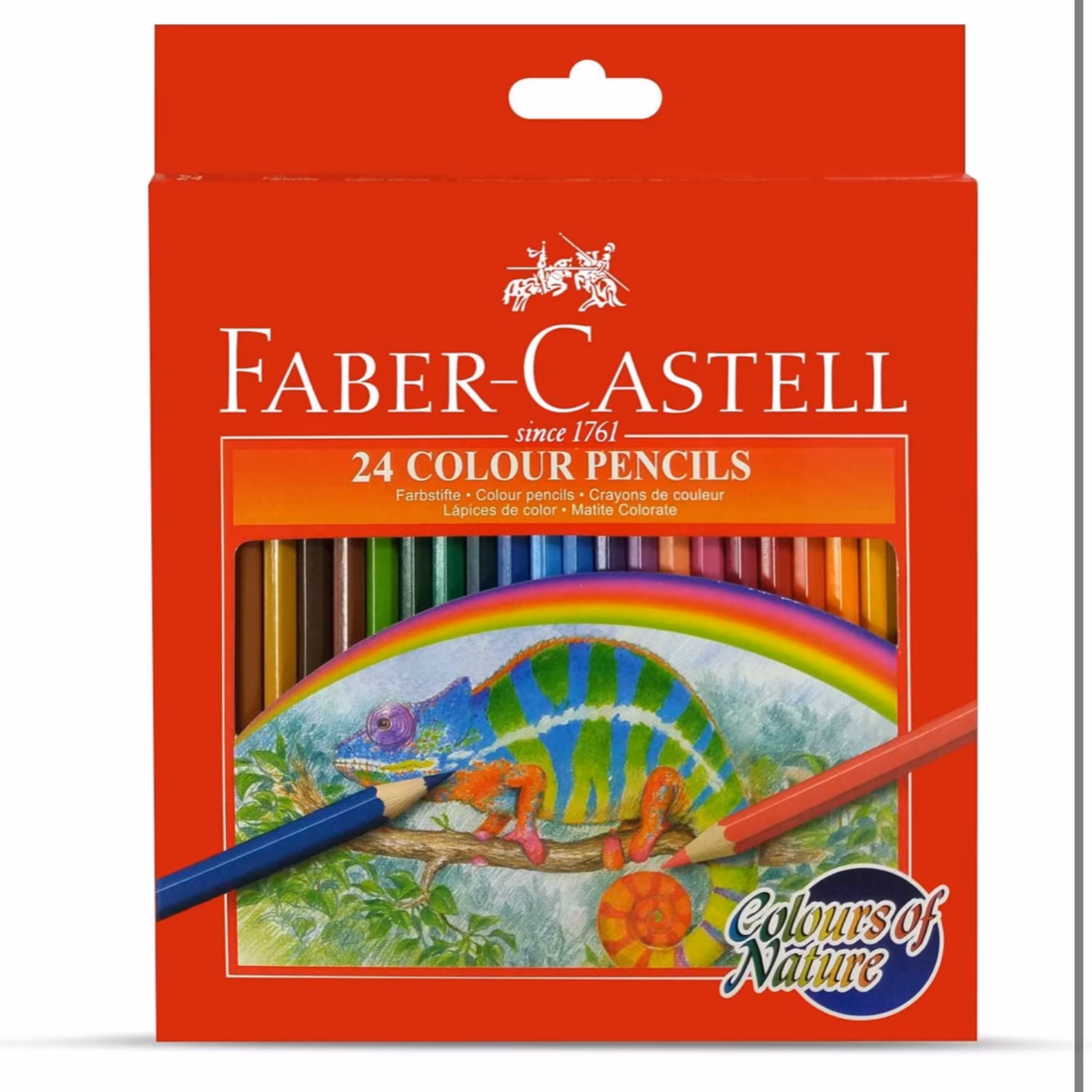 مدادرنگی 24 رنگ طبیعی فابرکاستل اورجینال Faber castell