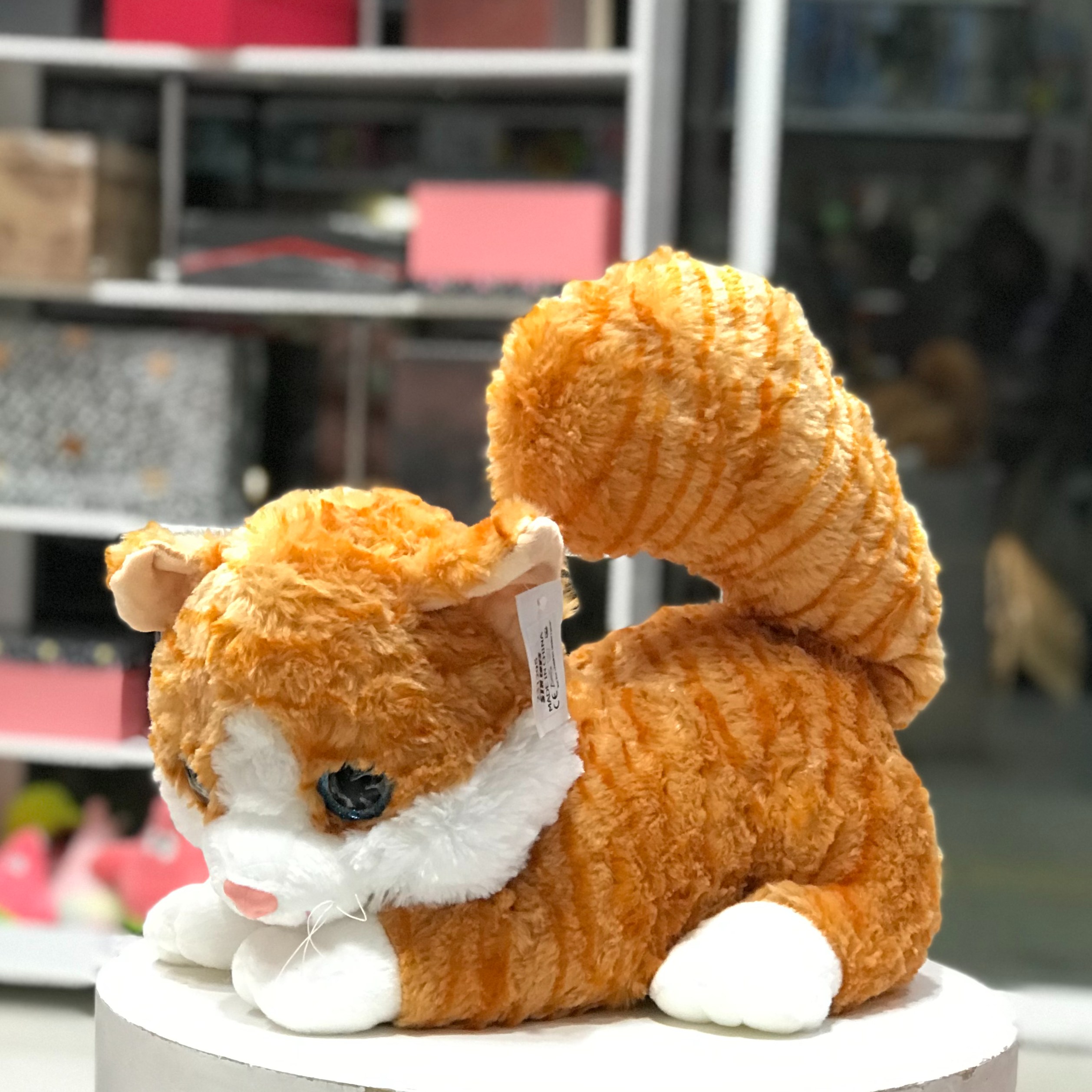 عروسک دخترونه و پسرونه گربه پشمالو 60سانتی