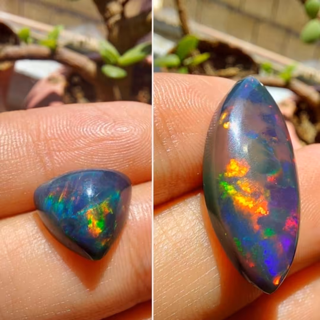 سنگ طبیعی اوپال آتشین 