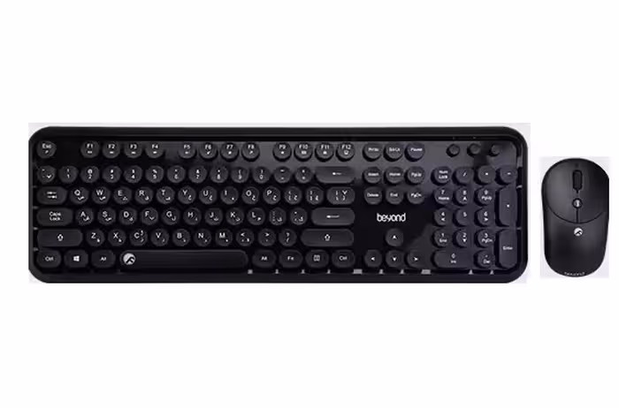کیبورد و ماوس بیاند بی سیم مدل BMK-8100 RF