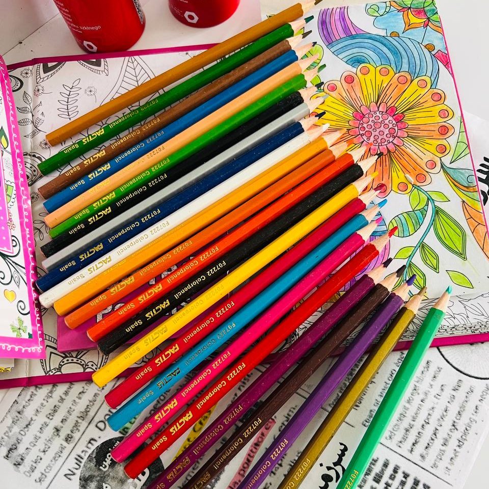 مداد رنگی 24رنگ جعبه استوانه ای فلزی
مارک فکتیس
