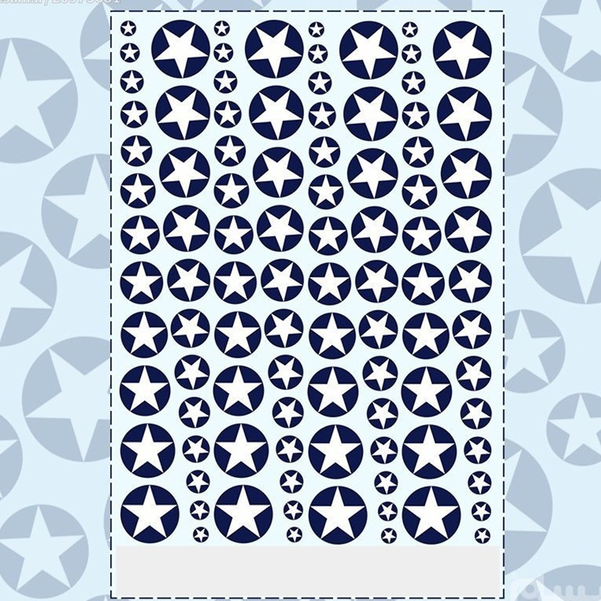 دیکال نشان نظامی ارتش امریکا در تمام مقیاس ها
