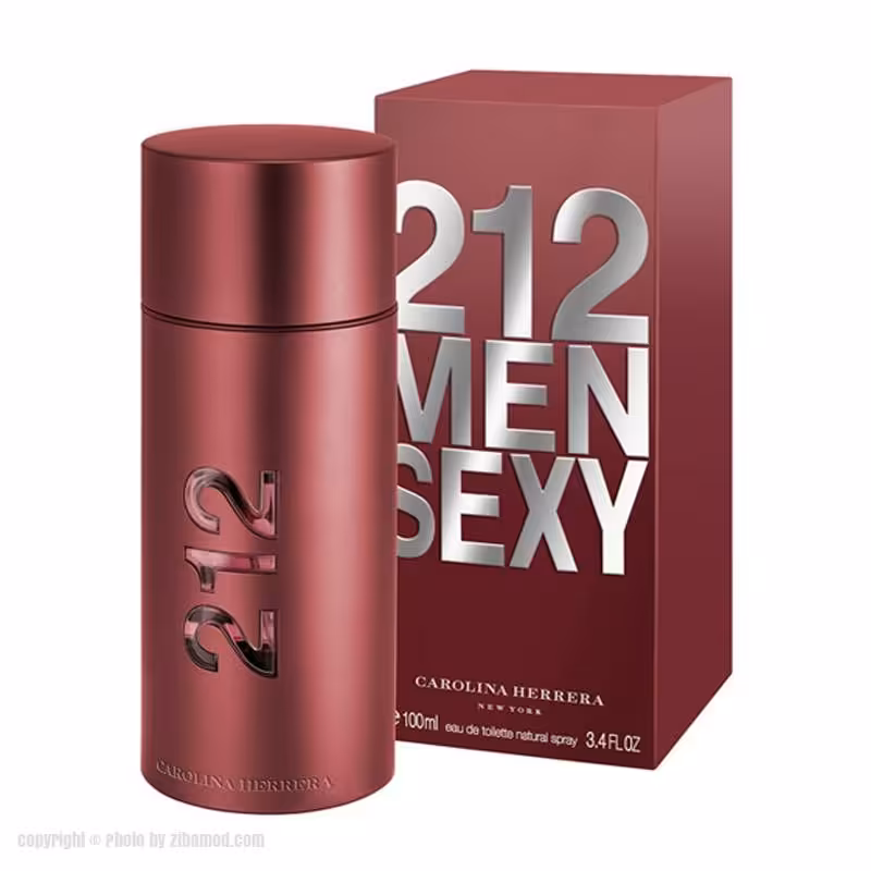 عطر 212سکسی مردانه (قیمت هرمیل13هزارتومان)از برند جانرابر
