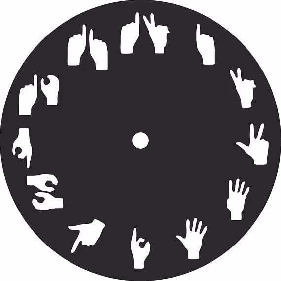 ساعت انگشتان دست