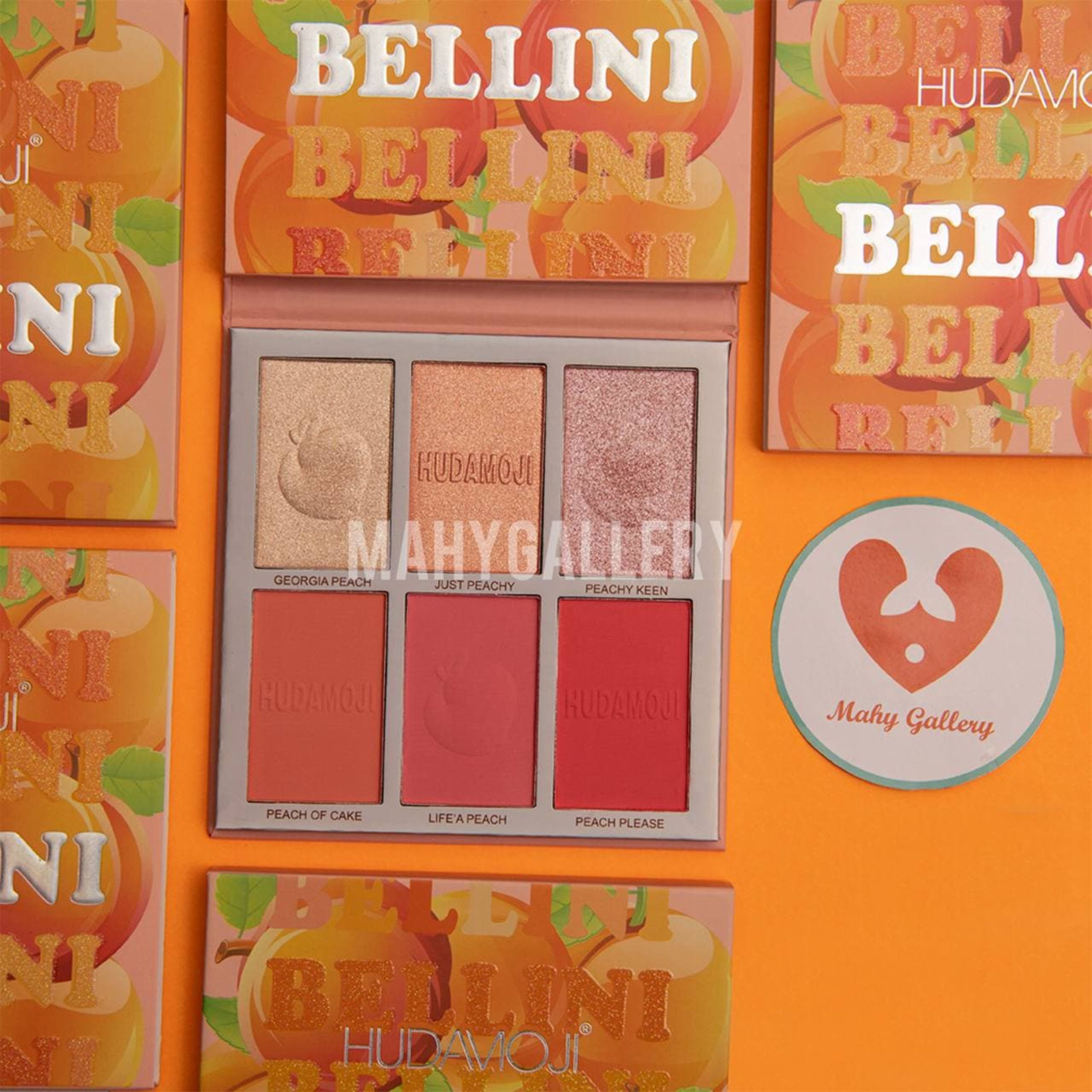 پالت هایلایتر و رژگونه اورجینال هدی موجی