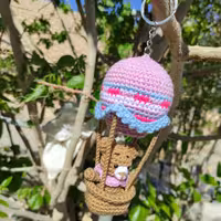 بالن بافتنی ، بالن عشق ، بالن ، عروسک بافتنی ، عروسک ، بافتنی ، خرس بافتنی ، خرس