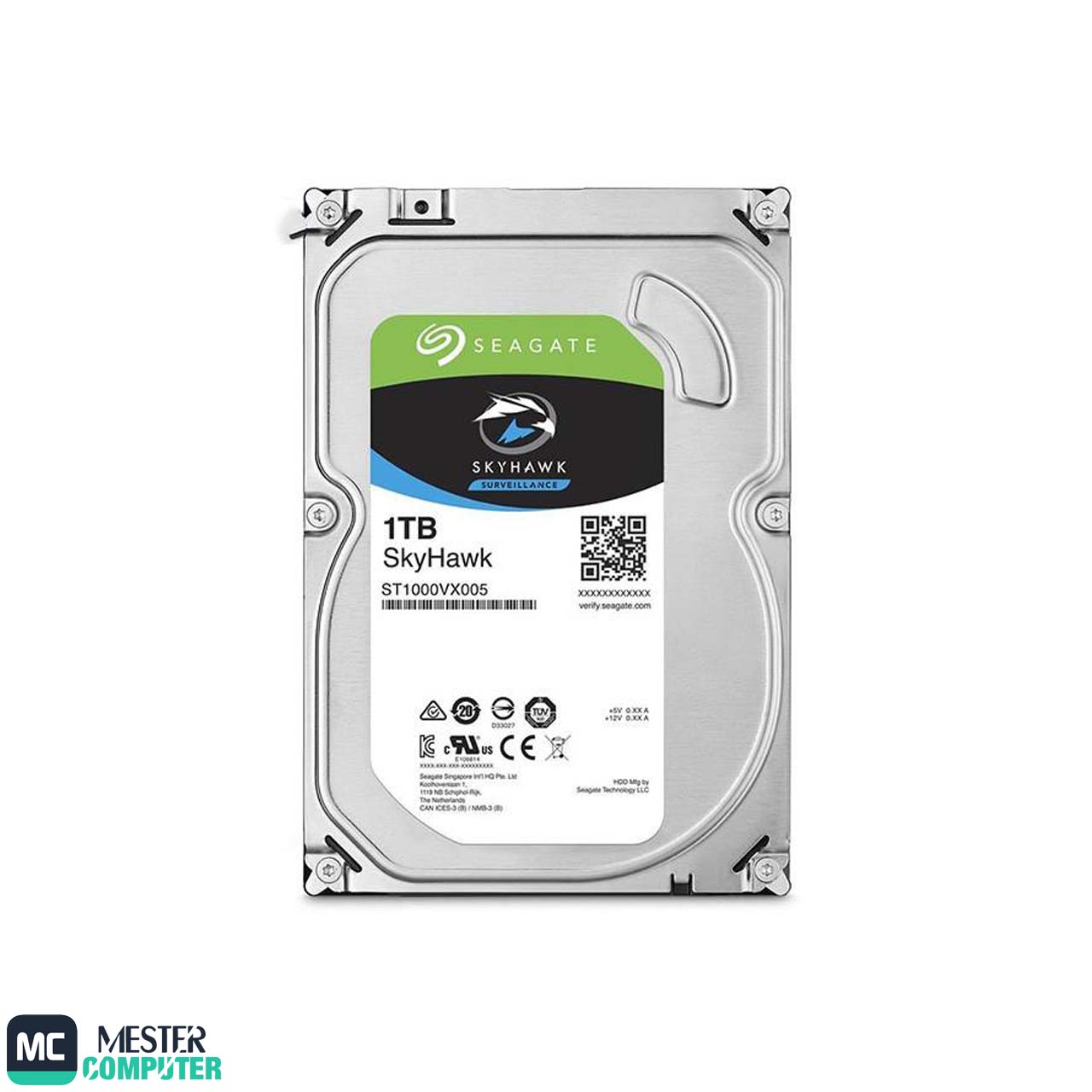 هارددیسک اینترنال سیگیت مدل SkyHawk ST1000VX005 ظرفیت 1 ترابایت