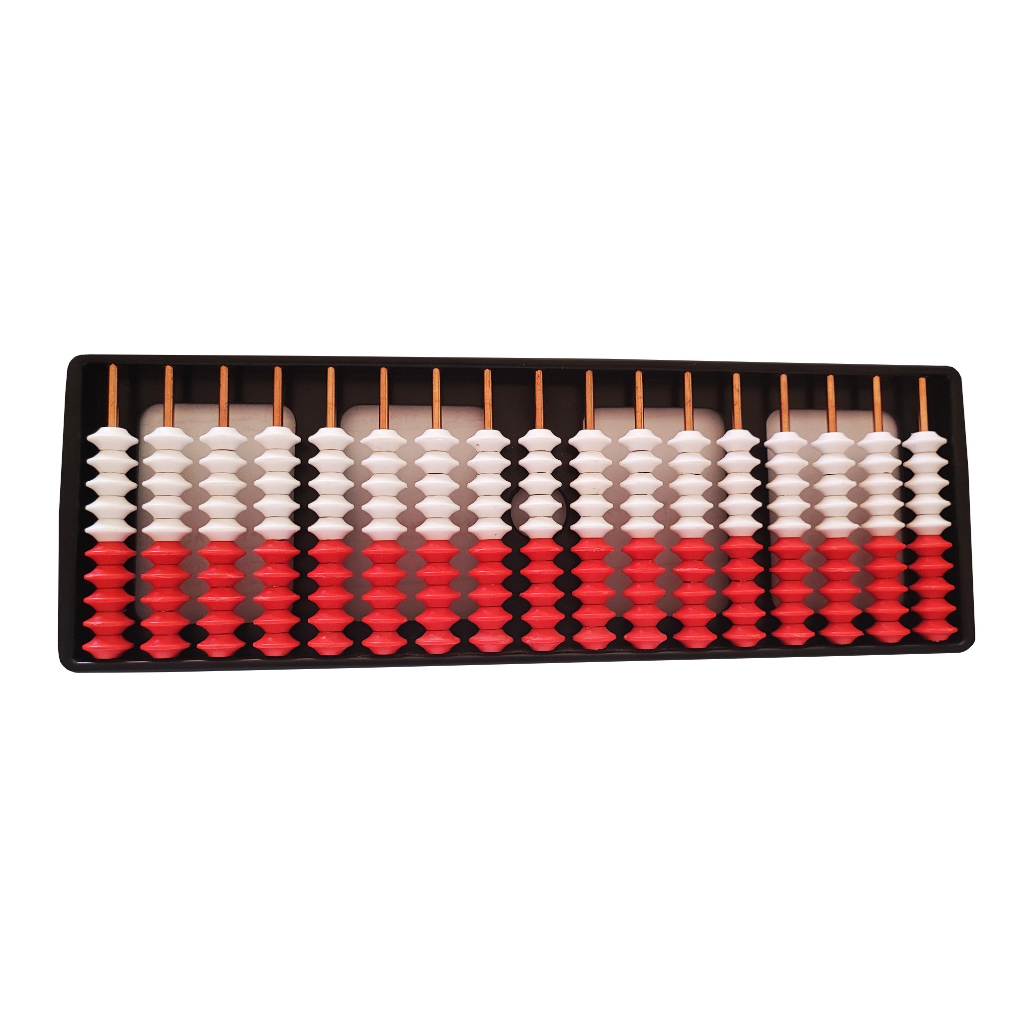 چرتکه- آموزش و بازی - 17 ردیف 10 عددی - دو رنگ 