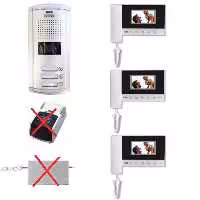 پنل 3 واحدی با مانیتور 43-5 تابا الکترونیک