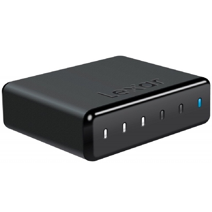 حافظه اس اس دی قابل حمل لکسار مدل پروفشنال ورک فلو با ظرفیت 256 گیگابایت