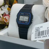 ساعت مچی مردانه کاسیو اورجینال مشکی مدل F91W-1 اصل