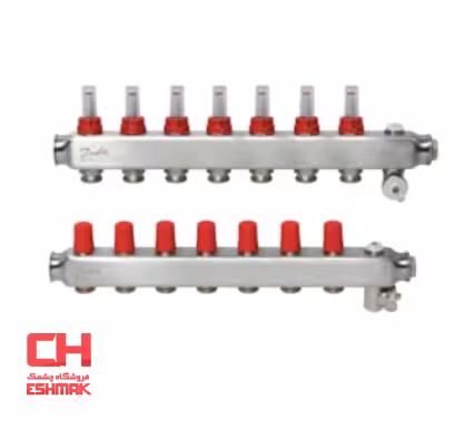 کلکتور گرمایش از کف دانفوس 7 انشعاب SSM-7F مدل 088U0757