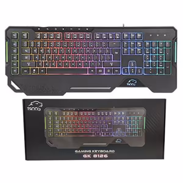 کیبورد گیمینگ تسکو TSCO GK8126