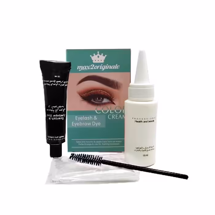 رنگ مژه و ابرو مکسی2 (مشکی)
