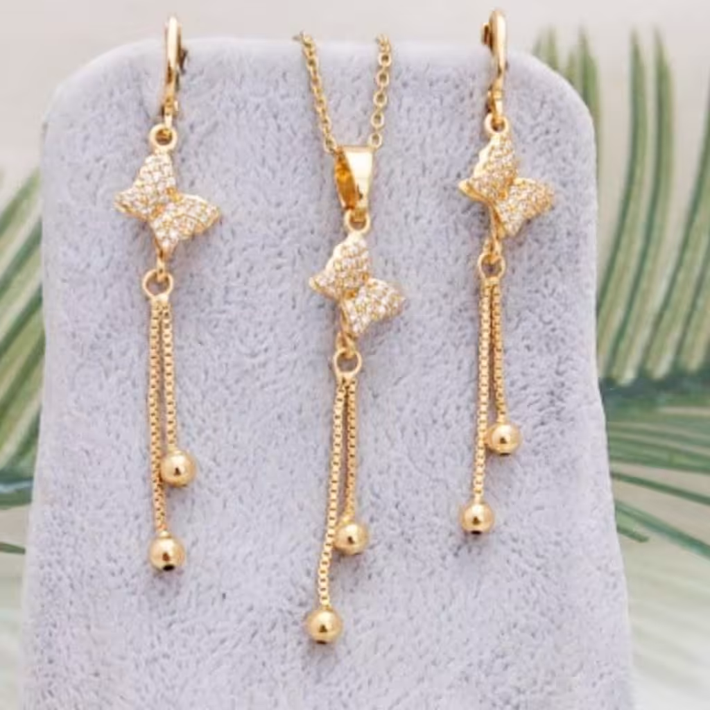 نیم ست پروانه