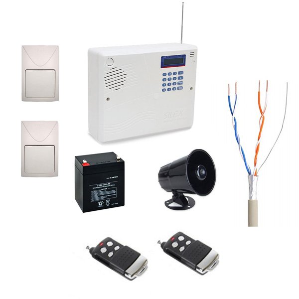 پکیج کامل سیستم دزدگیر سیم کارتی 