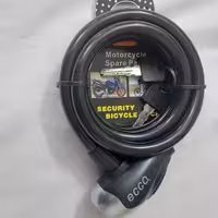 قفل شلنگی دوچرخه 1.5متری