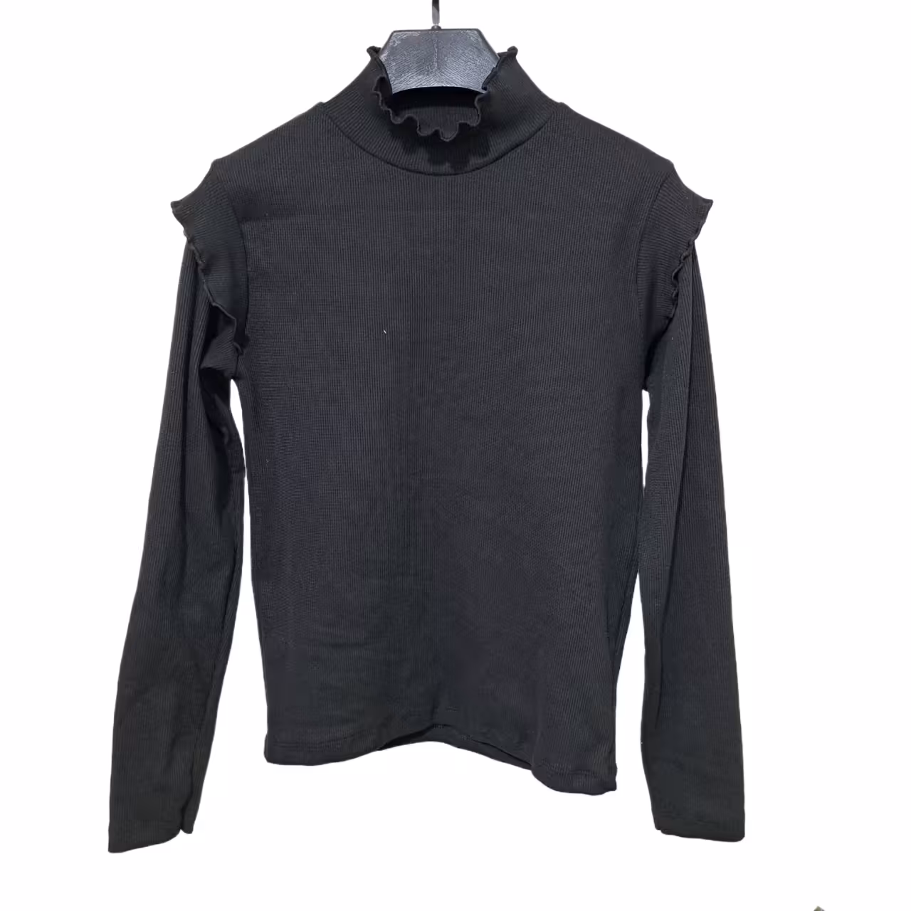 بلوز آستین دار چین چینی مشکی رنگ کد 80