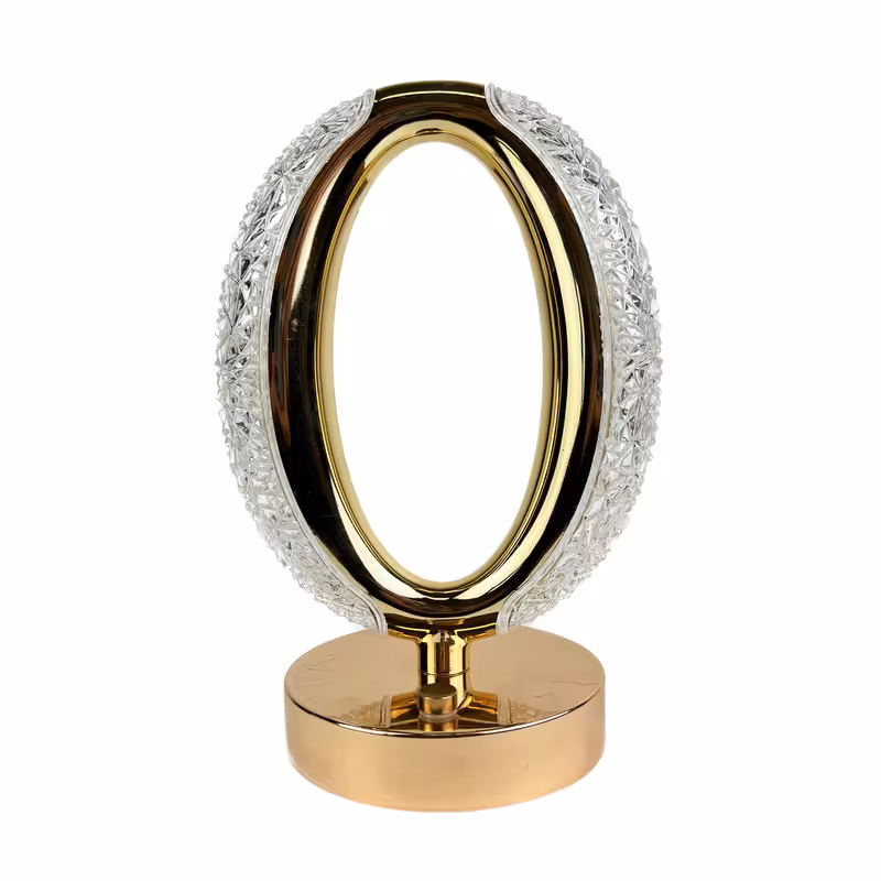 آباژور رومیزی مدل کریستالی  0606