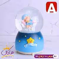 گوی موزیکال پمپی دخترونه عروسکی آبی