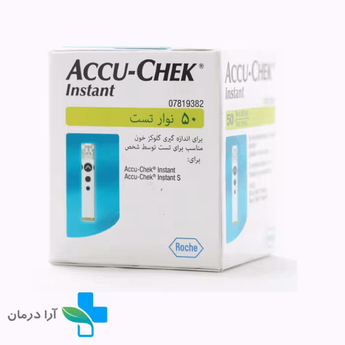 نوار تست قند خون اکیو چک 50 عددی Instant