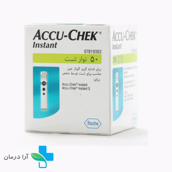 نوار تست قند خون اکیو چک 50 عددی Instant