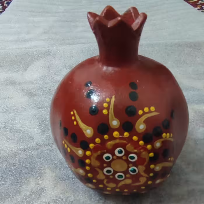 انار سفالی طراحی شده