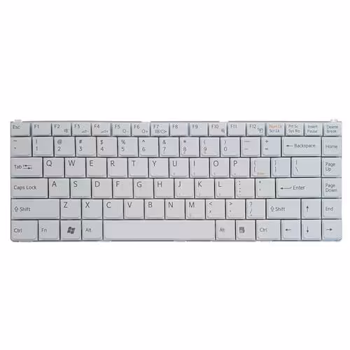 کیبرد لپ تاپ سونی VGN-N سفید