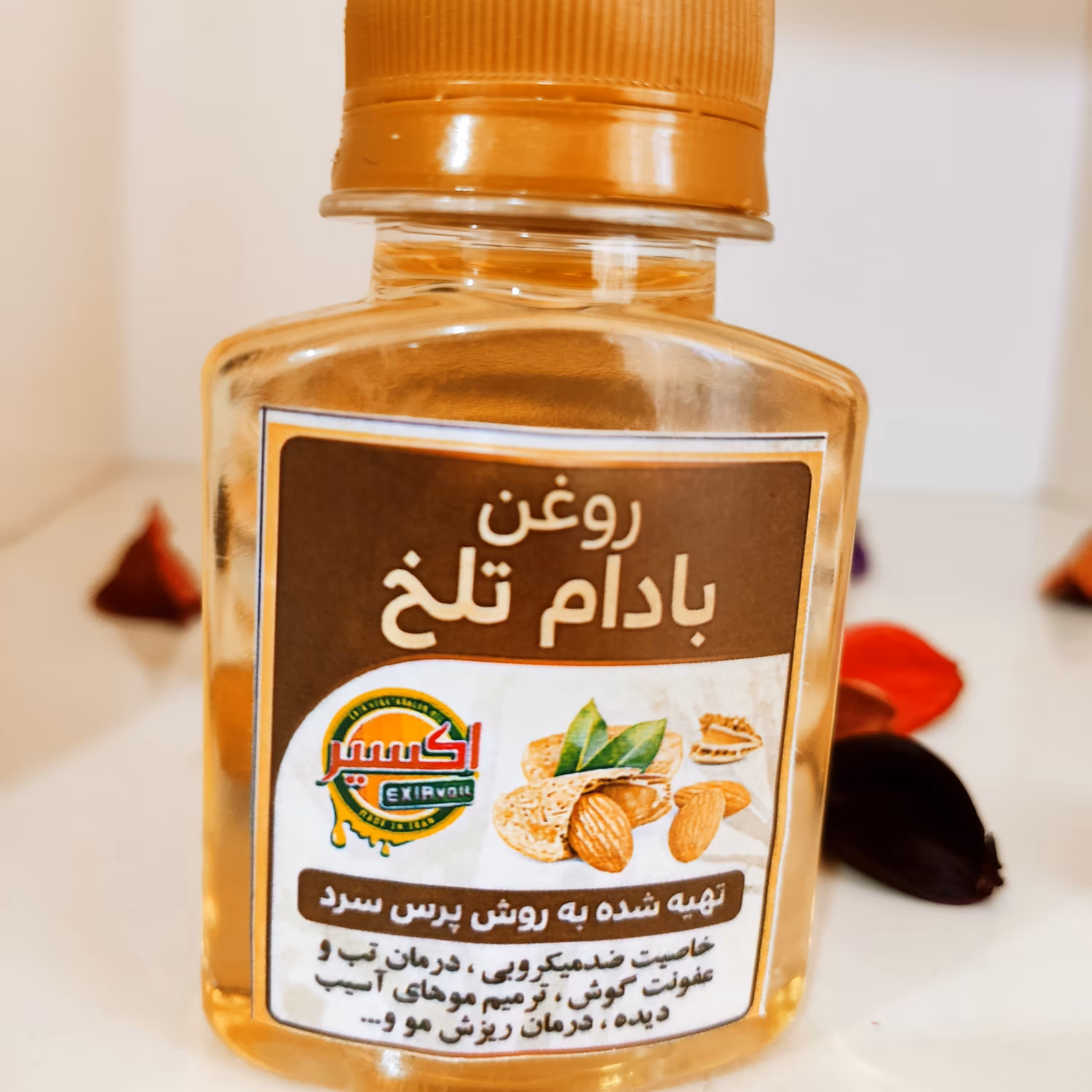 روغن بادام تلخ60سی سی