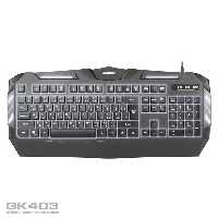 کيبورد Green مدل (GK-403 (Backlight - فروشگاه اینترنتی طیف سنتر