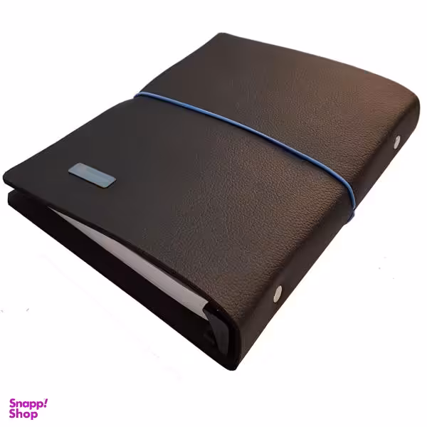 دفتر کلاسوری 100 برگ چرمی پدیده نقش مدل تاتامی کد01