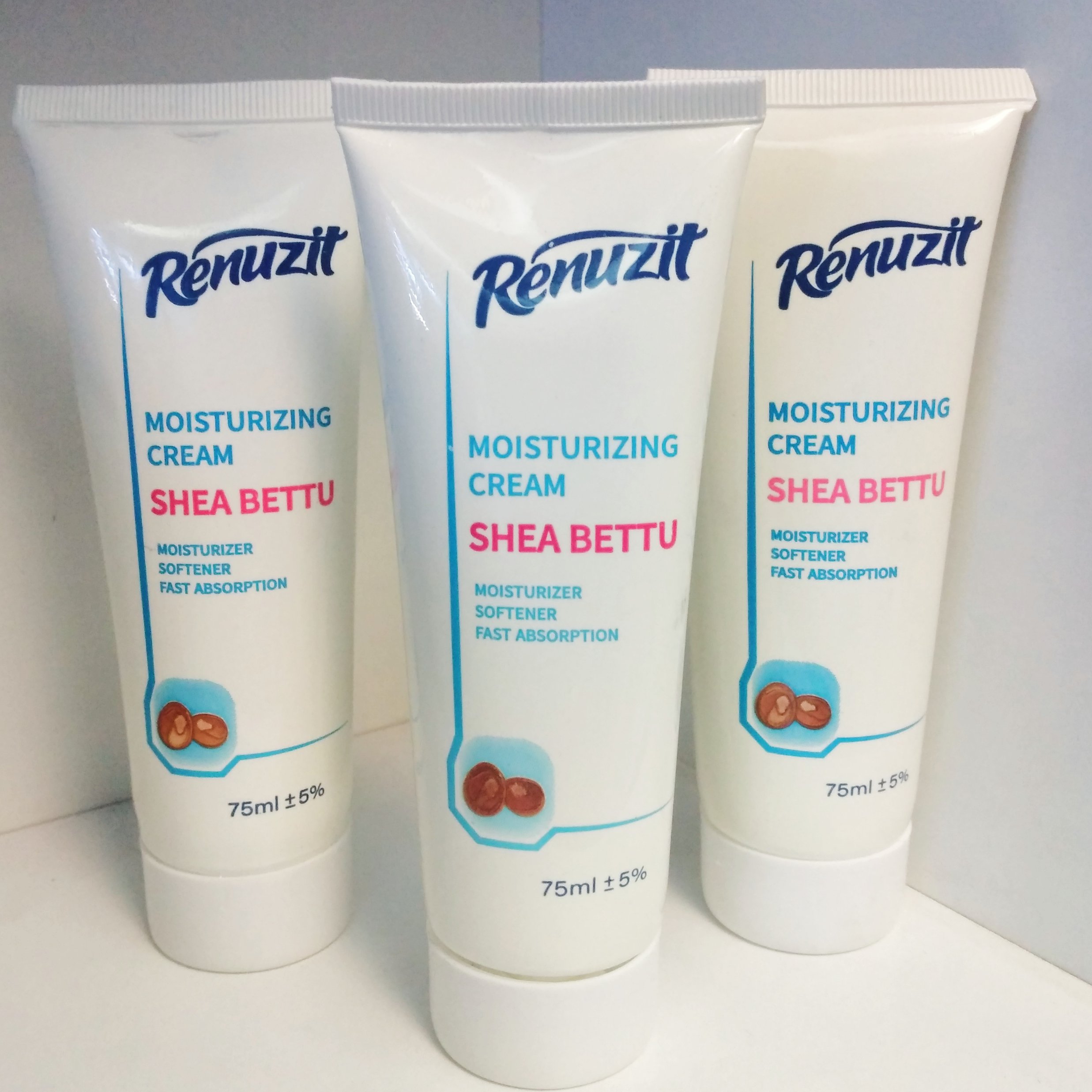 کرم مرطوب کننده رینوزیت مدل شی باتر SHEA BETTU حجم 75 میلی لیتر
