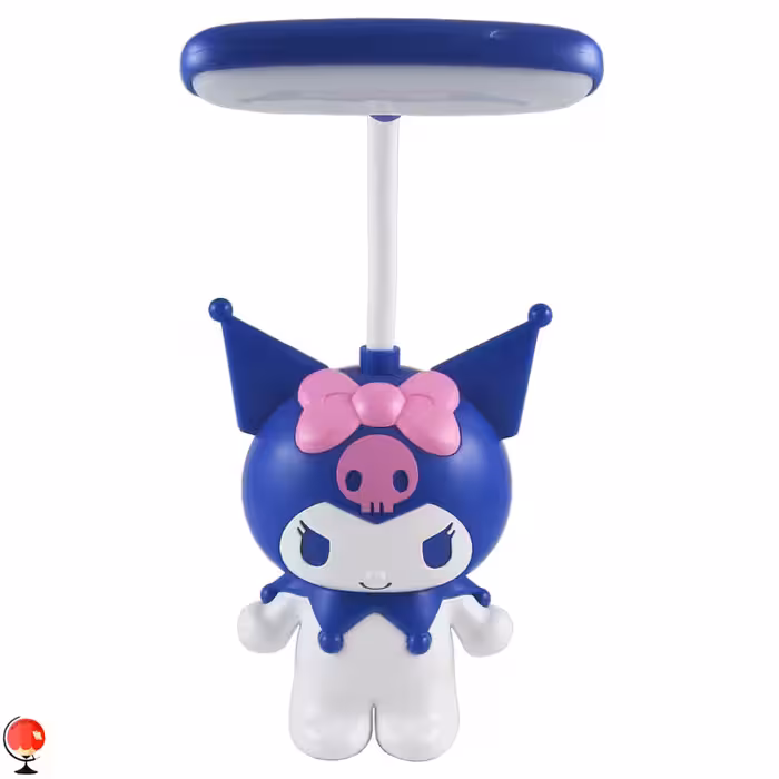 چراغ مطالعه فانتزی طرح کرومی آبی