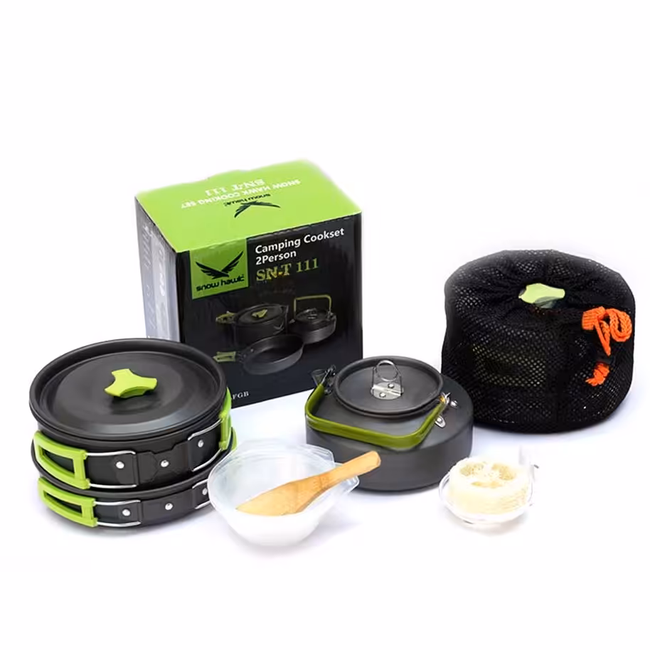 ست ظروف کوهنوردی Snow Hawk مدل SN-T 111