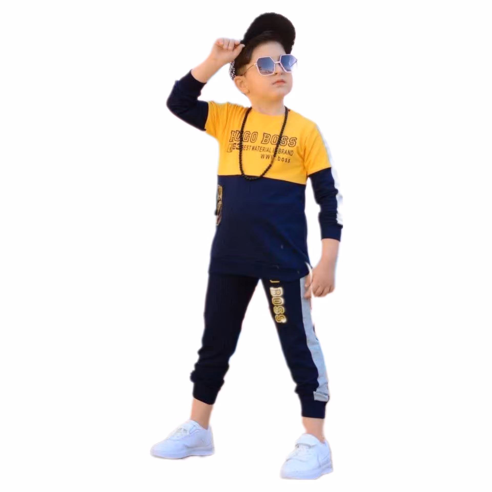 ست بلوزشلوارپسرونه راحتی شیک